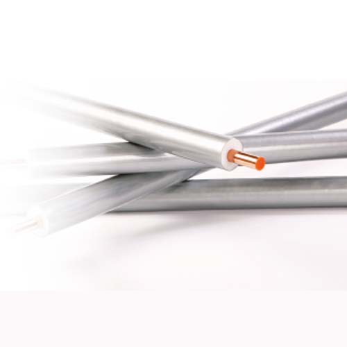 PE Platina Gri İzolasyonlu Bakır Boru